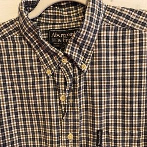 Abercrombie and Fitch plaid button down